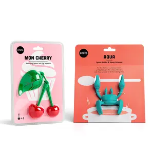Baking & Cooking Essentials Bundle | Crab Spoon Holder + Mon Cherry Measuring Spoons | TikTok Must-Have | Funky Kitchen Supplies | Kitchen Accessories