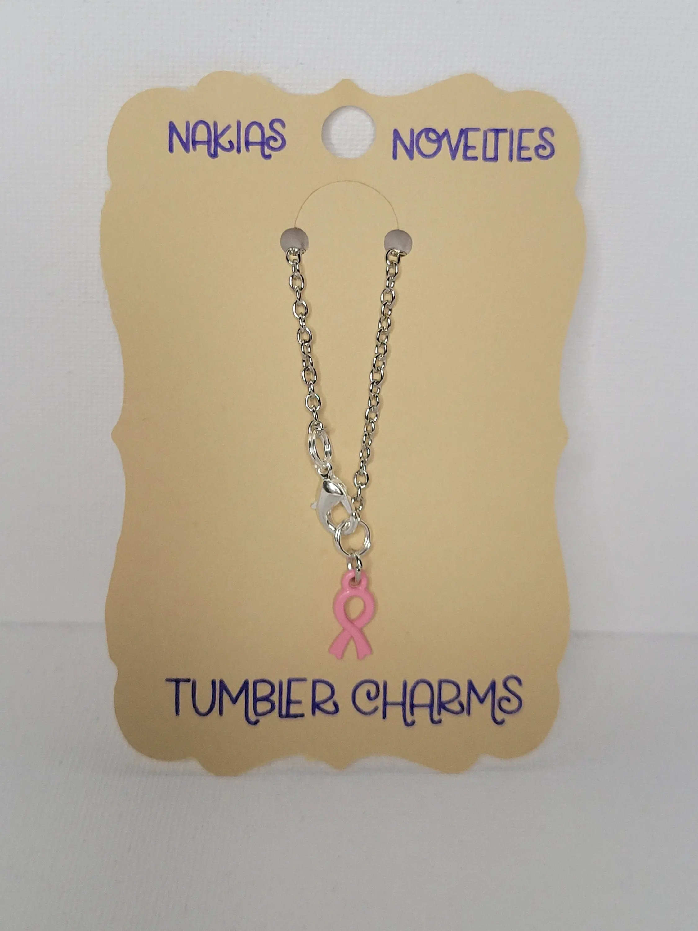 October Breast Cancer Awareness Pink Ribbon Tumbler Stanley Cup Charm Drinkware Mug