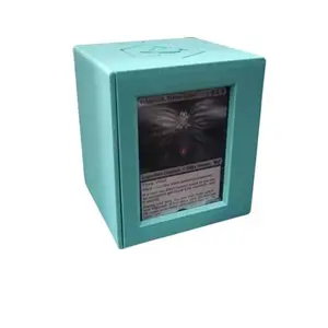 DeckVault Pro 3D-Printed Deck Box for Magic: The Gathering, Dungeons & Dragons, Holds Up to 100+ Sleeved Cards & 16 Dice, Modern Aesthetic