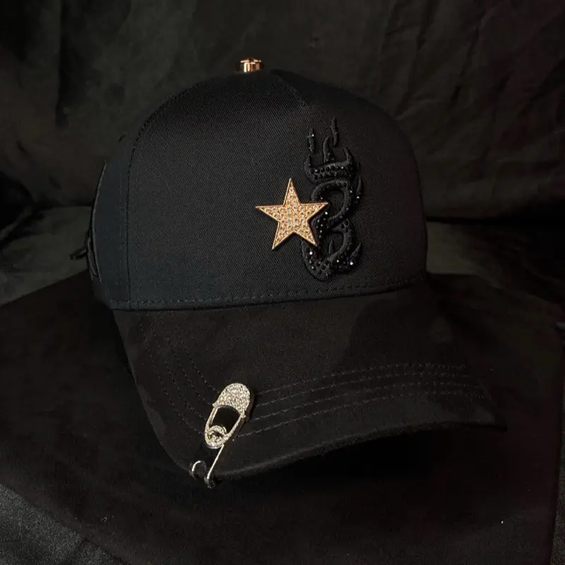 Barbas Hats B Star Rose Gold.