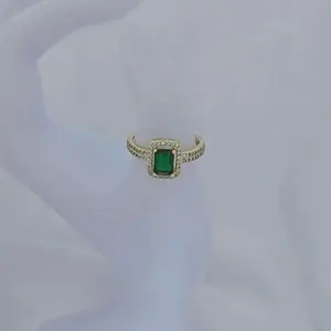 Anillo 085 para mujer gold plate