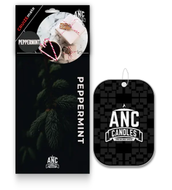 Peppermint Car Air Freshener With Odor Eliminator.