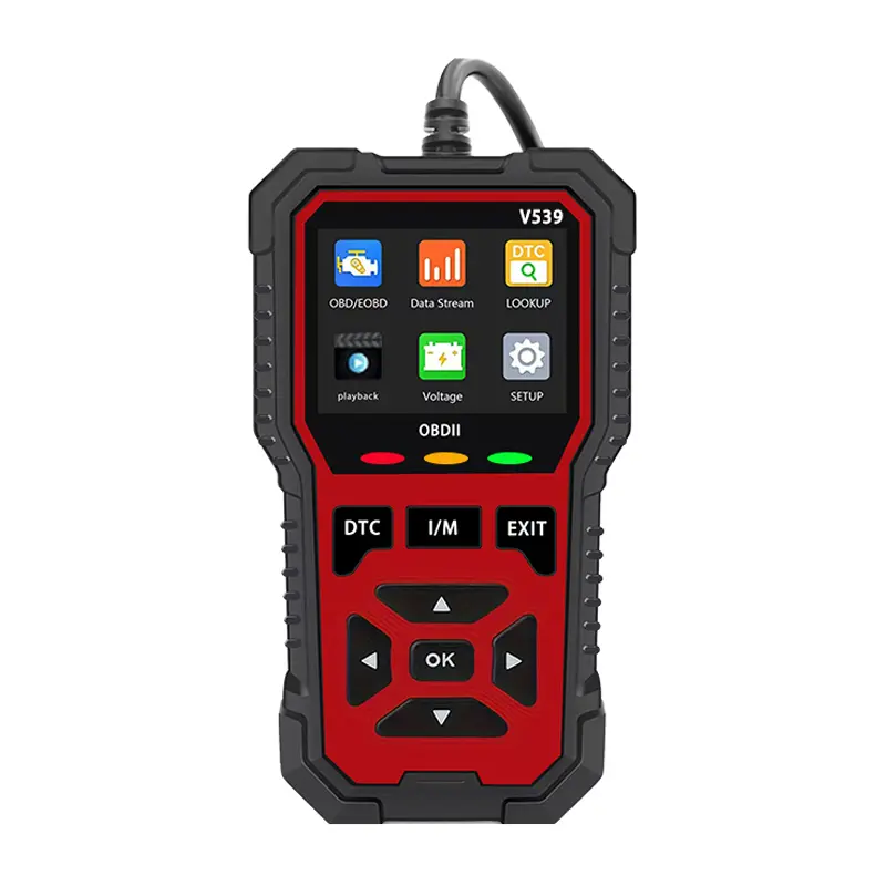 Automotive Car Code Reader & Scanner - Vehicle Diagnostic Tool with Live Data Stream for Car Repair Checks voltage tester