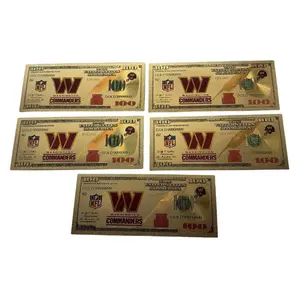 Washington Commanders Gold Foil Set, Non-Legal Tender