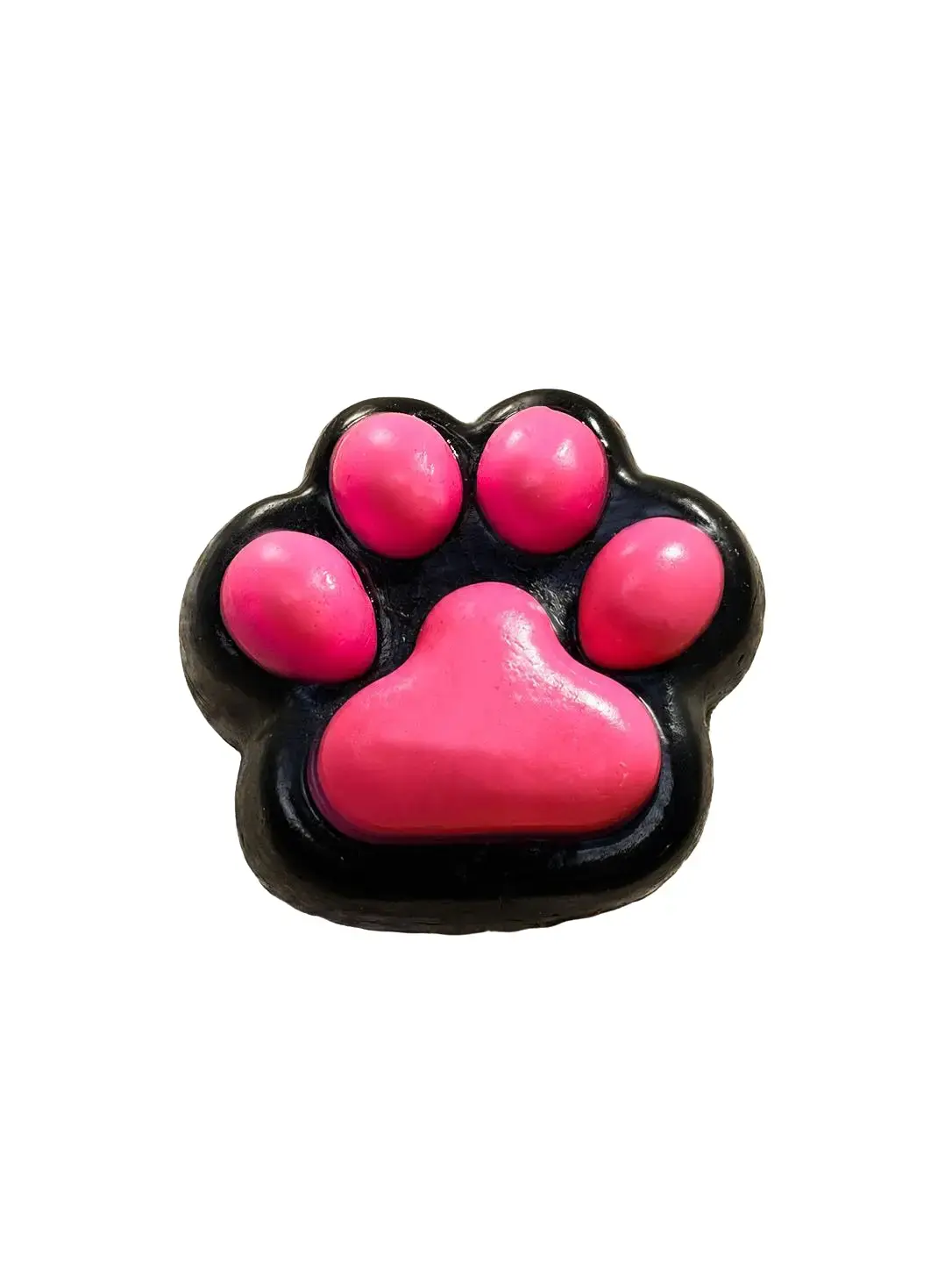 Pink Cat Paw Silicone Squishy Squeeze Toy - Charming Realistic Design, Soft Jiggly Gel Texture, Oddly Satisfying Stress Relief Collectible for Girls by DealsForYouDays, Collectibles