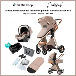 [Weekly Picks] Aobtkel,Baby Stroller, Deals for You Days, 4-in-1 Portable & Foldable Toddler Stroller with Sunshade, High-Quality Lightweight Travel Stroller for Babies Outdoor Fun, Adjustable Stroller and Accessories Combo Set, One-Click Folding