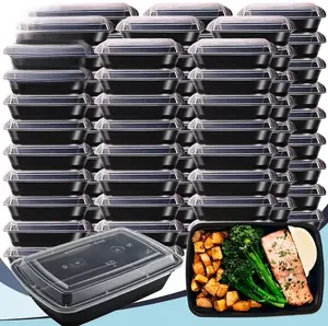 Original Lunchable Snack Containers - 5 Compartments Bento Snack Boxes with 1 Leakproof Small Containers, Wheat Straw, BPA-Free, Set of 2 (Green+Yellow)