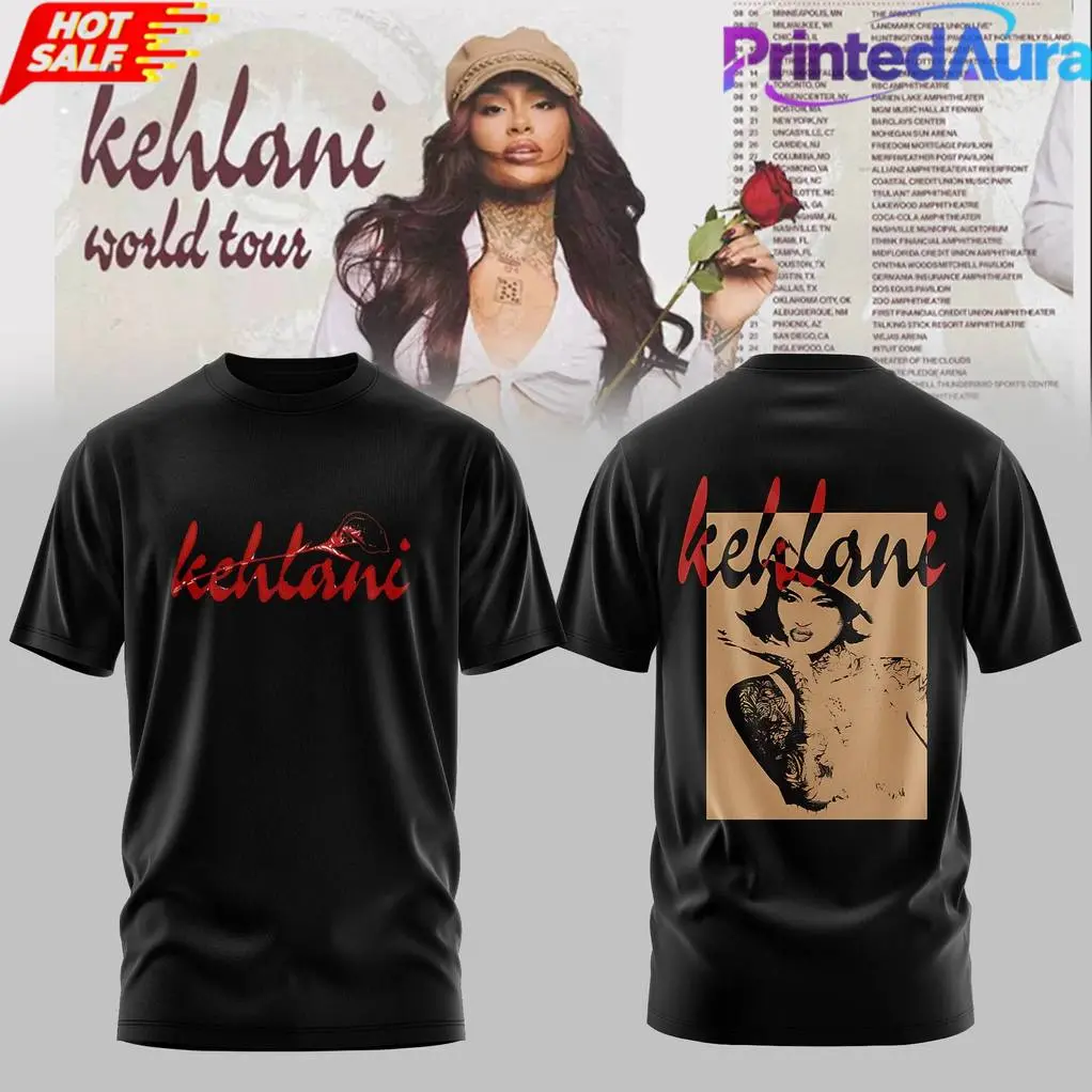 Kehlani World Tour 2026 Shirt - Premium Graphic Apparel , Tee for Everyday Wear