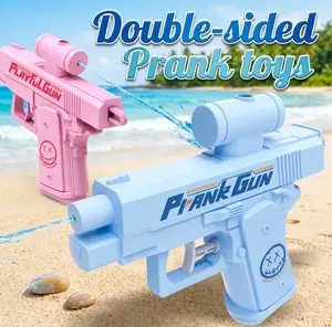 Prank Gun Toy, Creative Double-Sided WaterGun, Water Cannon, Ideal for April Fools' Day &Easter Pranks, Fun Party Accessory, Perfect GiftIdea, Waterblaster