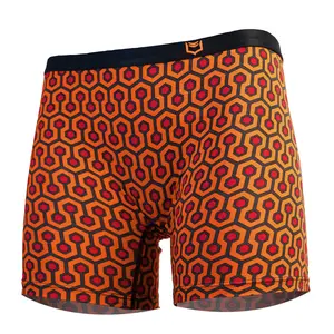 SHEATH Women's Bamboo Hexagon Long Leg Boxer Brief
