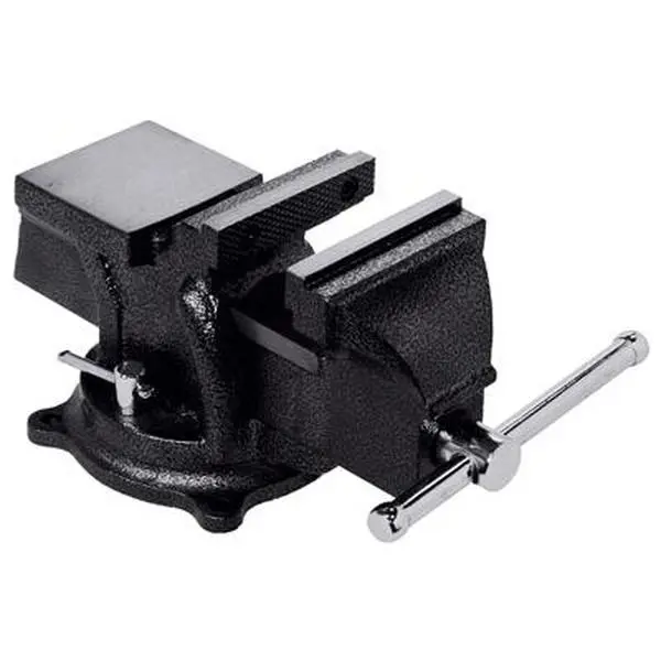 212 MAIN Bessey Tools BV-HD40 4 in. Heavy-Duty Cast Iron Workshop Vise - Adjustable Clamp Height, Wide Jaws, Swivel Base, Incorporated Anvil for Sports & Outdoor Fitness Scooters Equipment
