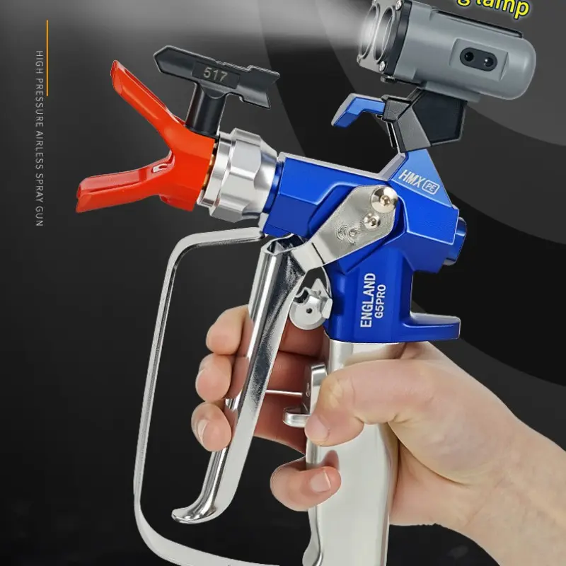 G5PRO Airless Paint Sprayer Gun | 360° Swivel, LED Light, High Efficiency Paint Saving Spray Gun