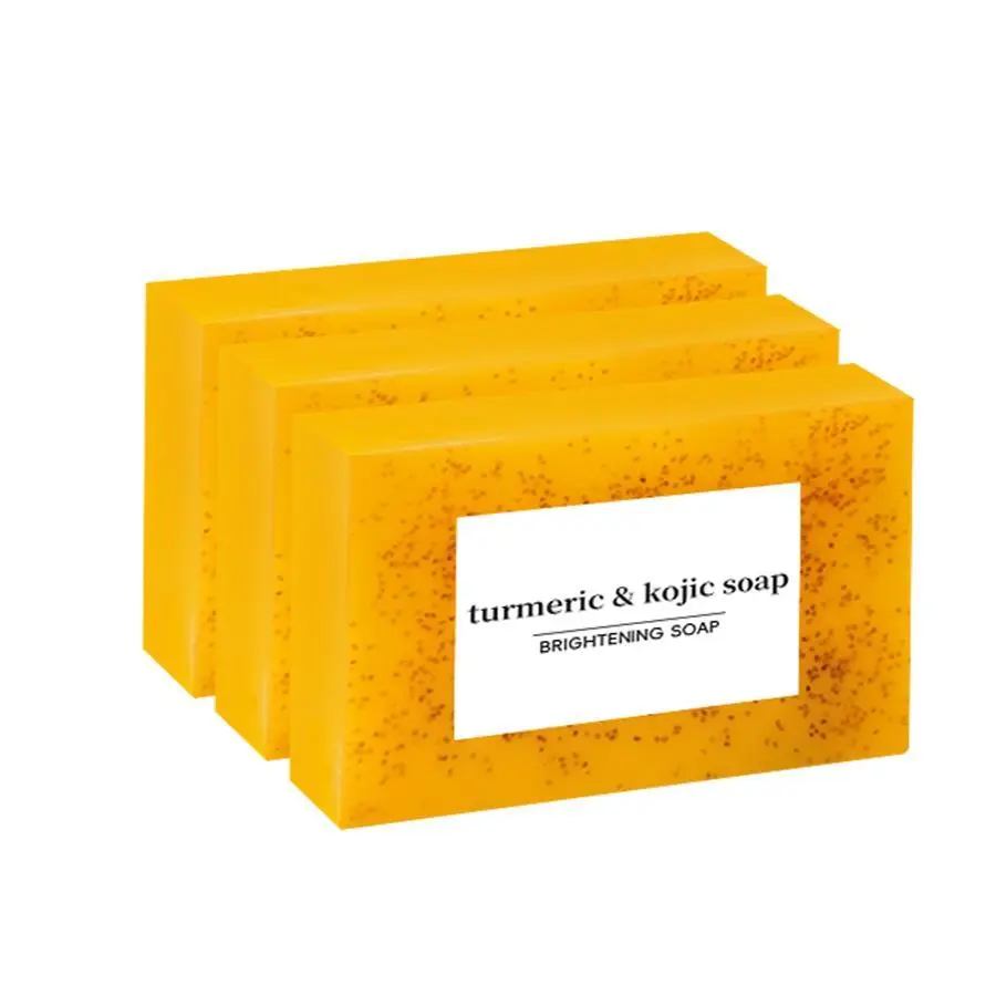 Turmeric Soap,Deep cleansingSoap,Moisturizing Soap For Body,Body wash & Soap For Women& Men jabon curcuma Body CareComfort Skin Care Hydrating Moisture turmeric bar soap