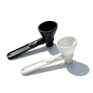 (Two-piece set) Single-color measuring spoon set, leak-proof design, available in black and white.