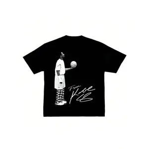 Kobe Inspired American Heavy Cotton Street Hip Hop Basketball Tee For Men And Women