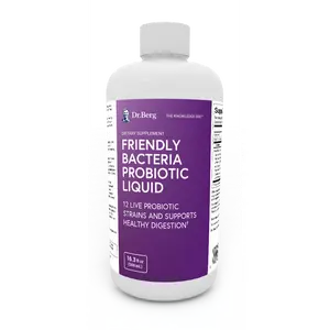 Friendly Bacteria Probiotic Liquid with 12 Probiotic Strains - 16.3 fl oz Dietary Healthcare Vitamin Friendly Bacteria Probiotic Liquid with 12 Probiotic Strains - 16.3 fl oz Dietary Healthcare Vitamin