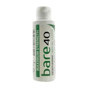 Bare 40 Pro lotion with 40% Urea Cream for Dry, rough skin, Hydrating & Exfoliating Formula for Dry – Enriched with Tea Tree Oil, Aloe Vera & Jojoba Beads