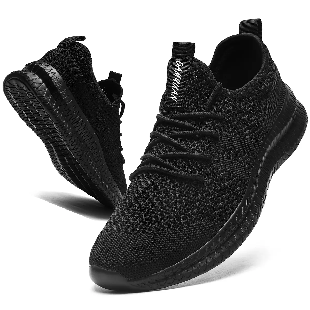 Men Sports Sneakers Breathable Mesh Casual Walking Shoes Lightweight Non Slip Running Sneaker for Daily Commuting Fitness Training