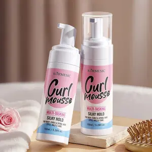 Curl Mousse | Defines & Adds Instant Volume for Frizz-free Curls | Simple,lightweight foam, for hydrated, frizz-free curls