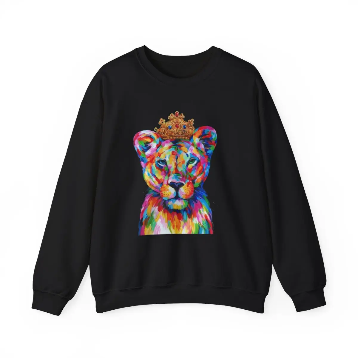 AStarr Design Lioness Crewneck sweater multiple Colors Available size S-3XL