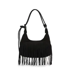 Uptown Trend Shoulder Bag - Black