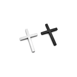 2PCS Christian Cross Sticker, Car Exterior Decorative Sticker, Universal Car Accessories for Motorcycle & SUV, Car Decorations, Decal Sticker, Sticker For Cars, Car Decals