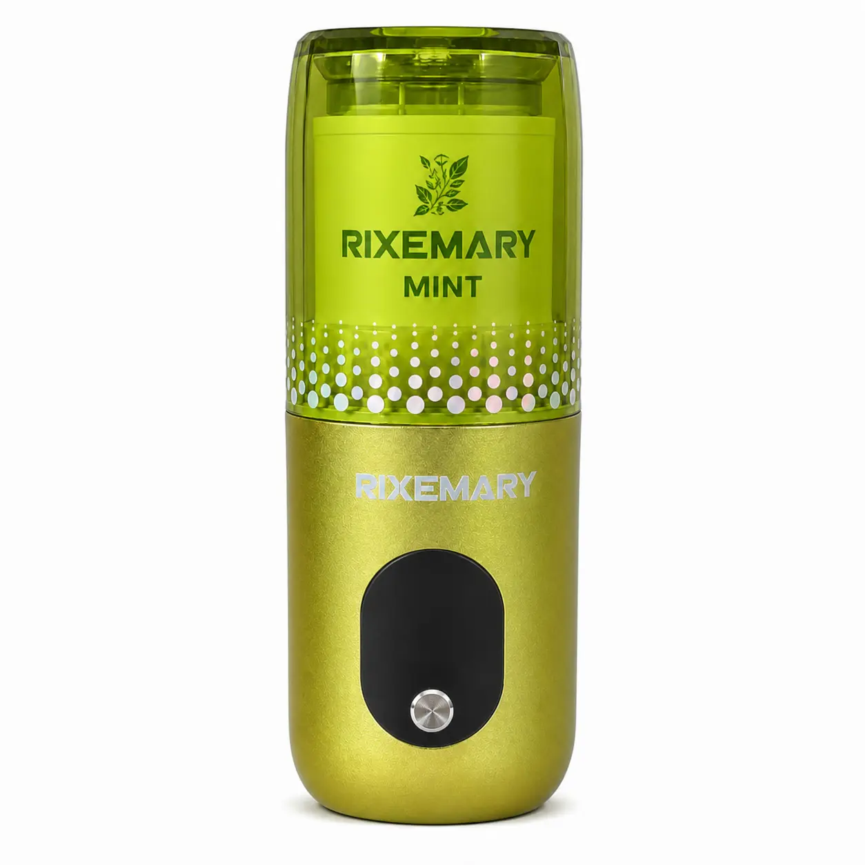 RIXEMARY Aromatherapy Atomizing Diffuser with Fresh Mint Diffuser Oils - Atomizer Spray Fragrant Home Fragrance for Late Night Study, Car Freshener, Indoor Air Purifier, Natural Witchy Scent