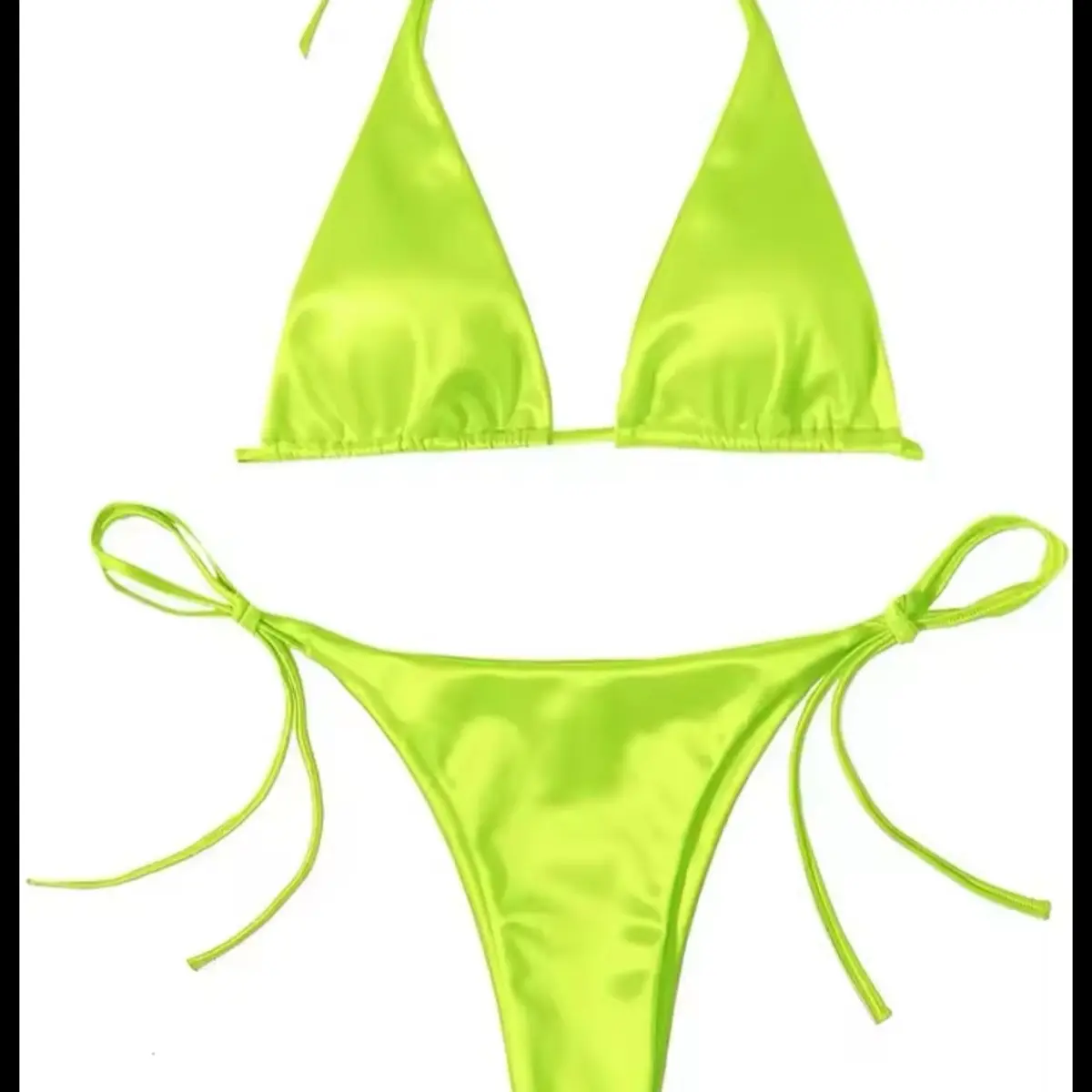 Brazilian Triangle Bikini Set for Women - Perfect for Summer Beachwear - Bodysuits, Womenswear