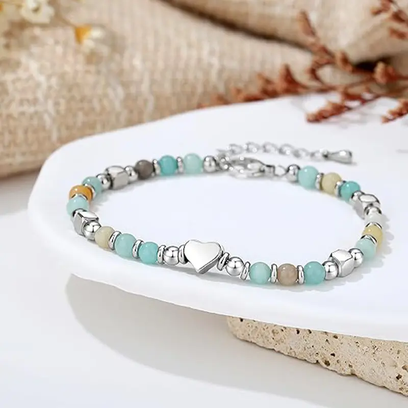 【Elegant】Premium Elastic Luxury Natural Cat Eye Beaded Bracelet Shiny Party Matching Wrist Ornament Gift For Women