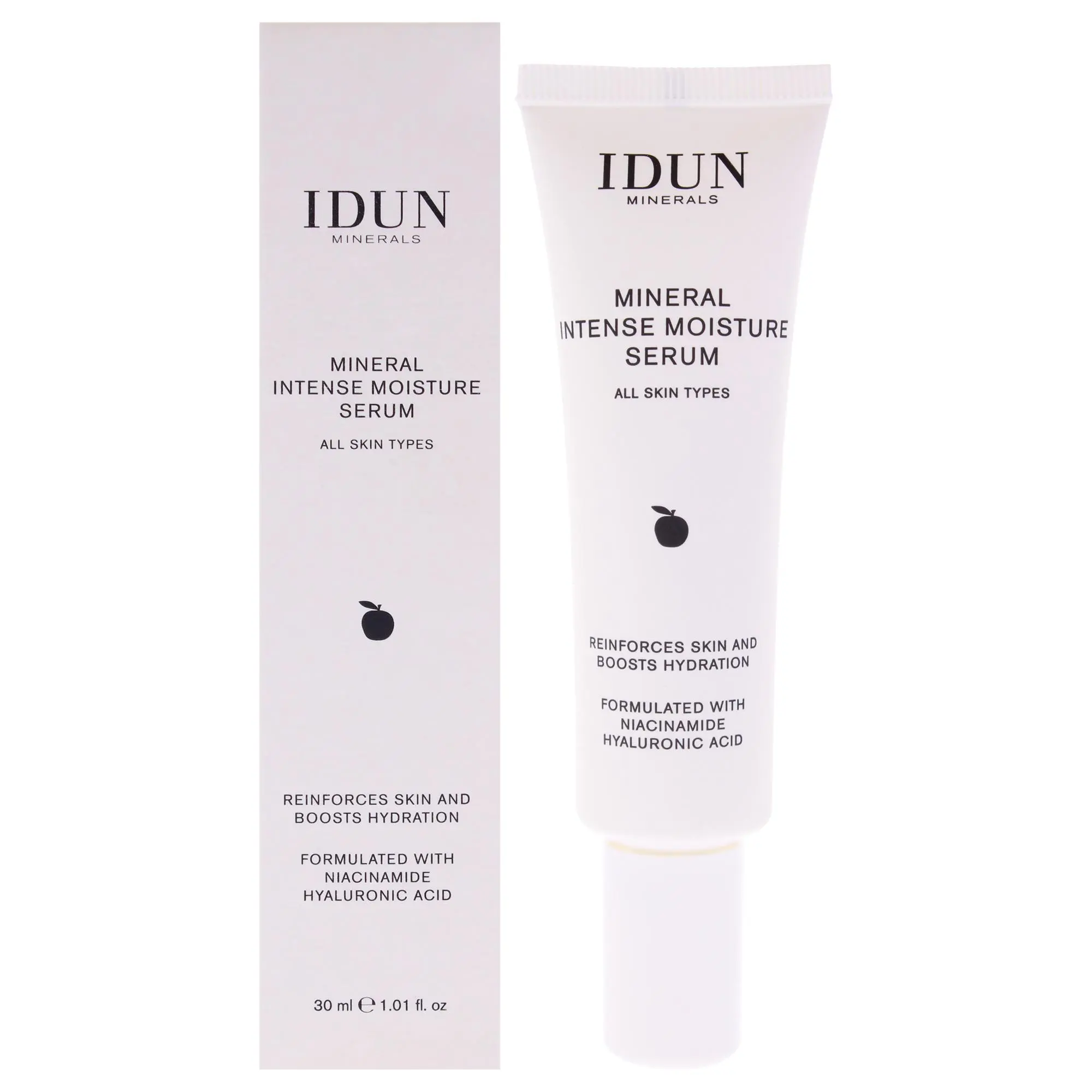 Idun Minerals Intense Moisture Mineral Serum for Women - Daily Hydrating, 1.01 fl oz