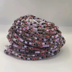 Midnight Passion 50in tie-on waistbeads