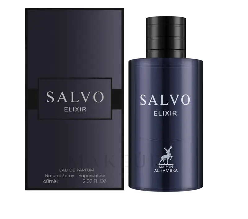 Lattafa Salvo Elixir 60ML 2.0 Fl Oz Eau de Parfum