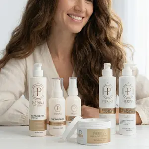 Pierina's Bio Hair Complete System 6-Step Haircare Products for Hair Growth, Repair, Shine & Frizz Control with Shampoo, Conditioner, Hair Mask, Scalp Serum, Leave-In & Heat Protection