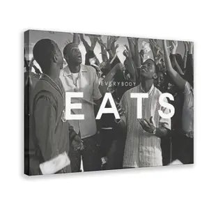 Paid in Full Everybody Eats Poster Movie Poster Cult Classic Film Wall Art Hypebeast Wall Art for Bathroom, Restroom, Nursery, Kids Room