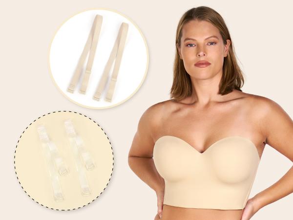 HSIA Seamless Iris Longline Strapless Bra for Plus Size Women - Longline Corset Adjustable Anti-Slip Support Corset Bustier Bandeau for Large Busts, Hand Wash Only, Smooth Plus Size Fashion Womenswear HSIA Seamless Iris Longline Strapless Bra for Plus Size Women - Longline Corset Adjustable Anti-Slip Support Corset Bustier Bandeau for Large Busts, Hand Wash Only, Smooth Plus Size Fashion Womenswear