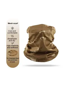 1pcs Breathable Elastic Neck Gaiter, Lightweight for Camping Hiking Running, Unisex Multifunctional Scarf, Soft Fabric, Perfect Thanksgiving Gift