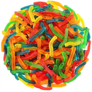SWEET MIX GUMMY WORMS 1 POUND BAG