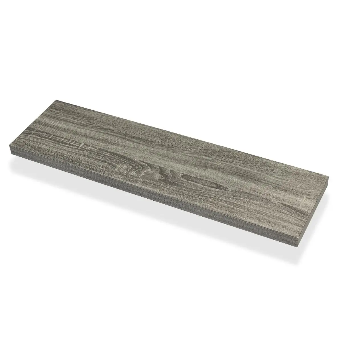212 MAIN Ash Oak Wood Rectangular Floating Shelf - 36 in. Wallscapes Avalon Series, Modern Clean MDF Veneer Overlay, Hidden Brackets, Decor Shelves for Room, Kitchen Use