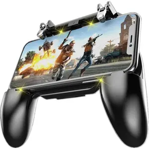 Mobile  Controller for PUBG Mobile Controller L1R1 Mobile  Trigger Joystick Gamepad for iOS & Android Phone(W10 update)