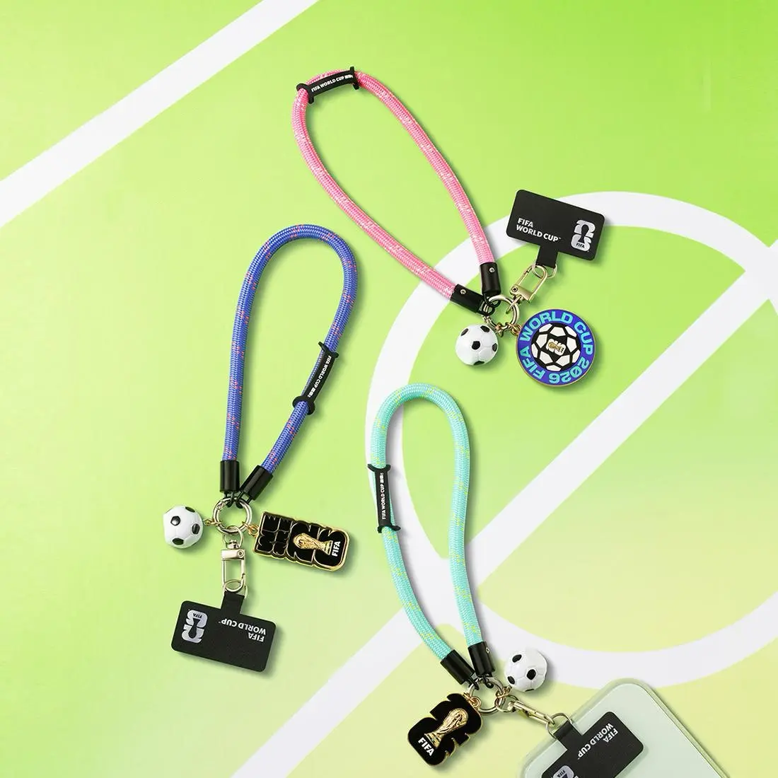 MINISO FIFA World Cup 2026 Series Phone Lanyard | Sporty Anti-Lost Phone Strap for Soccer Fans summerwins,back to school, Back To School