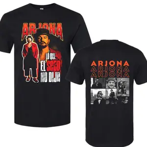 Ricardo Arjona Lo Que El Seco No Dijo Tour 2026 Shirt, Latin Pop Artist  Style, Concert TShirt for Woman And Man Fans