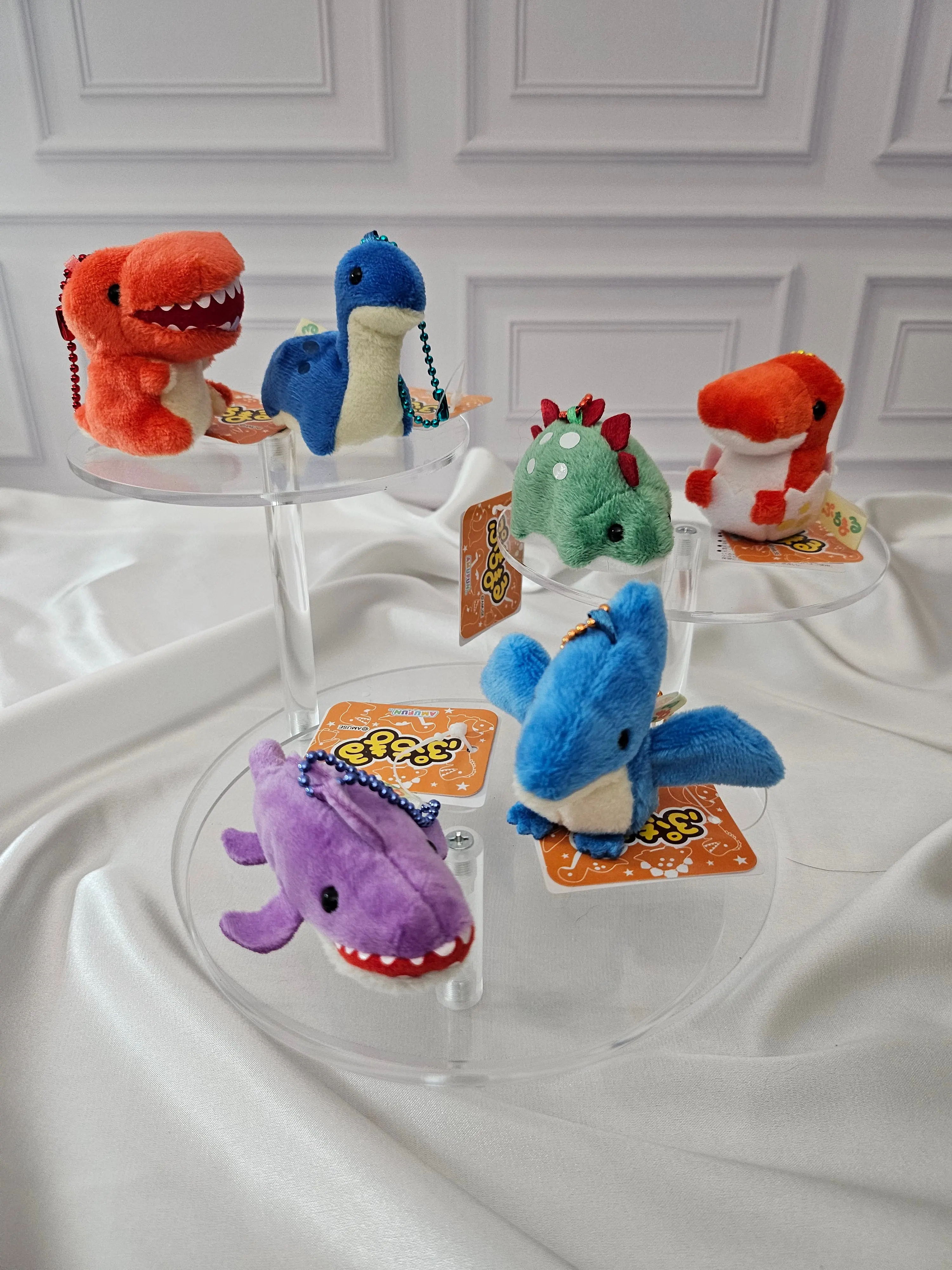 Dinosaurs - Puchimaru - Mini Animal Bean-filled Plush Keychain