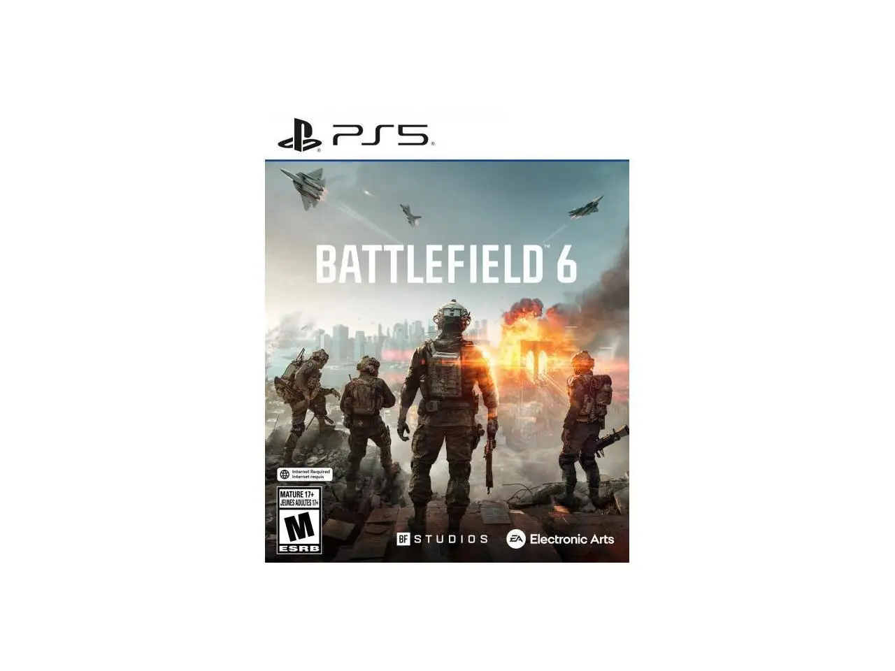 Battlefield 6 PlayStation 5 Standard Edition - For PlayStation 5 - Rated M (Mature +17) - First Person Shooter Game