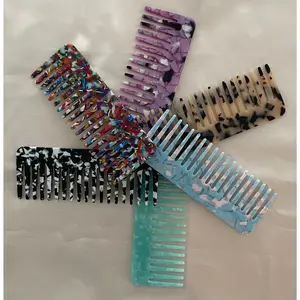 Color Block Detangling Combs