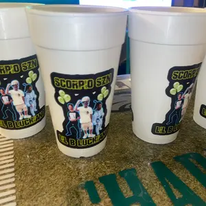 Custom Styrofoam Party Cups
