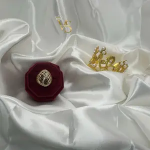 Valdes Luxury #45 – 14K Gold Plated Ring | Daily Use | High Quality