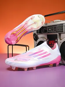 European Cup F50 Soccer Shoes Football Boots Sports Shoes for Men, Women, Teens, Students, Sporty Colorblock Design, All-Season Training Footwear