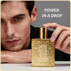 PEGO Prima No.1 Perfume Eau de Parfum 50ml – Spicy Woody Fragrance, Perfect Date Night Attraction – Fresh Grapefruit & Blood Orange Opening | Rich Rose & Spicy Heart | Leather & Amber Base | Long-Lasting Premium Scent, Ideal for Daily Wear, Work, and Gift