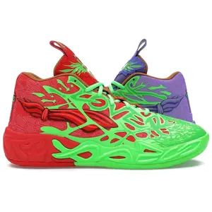 Puma Men's LaMelo Ball MB.04 Teenage Mutant Ninja Turtles Raphael & Donatello, from StockX