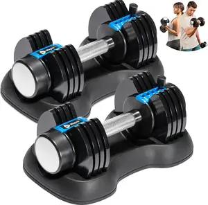 Adjustable 25lb Dumbells - Home Gym Training adjustable dumbbells Adjustable 25lb Dumbells - Home Gym Training adjustable dumbbells